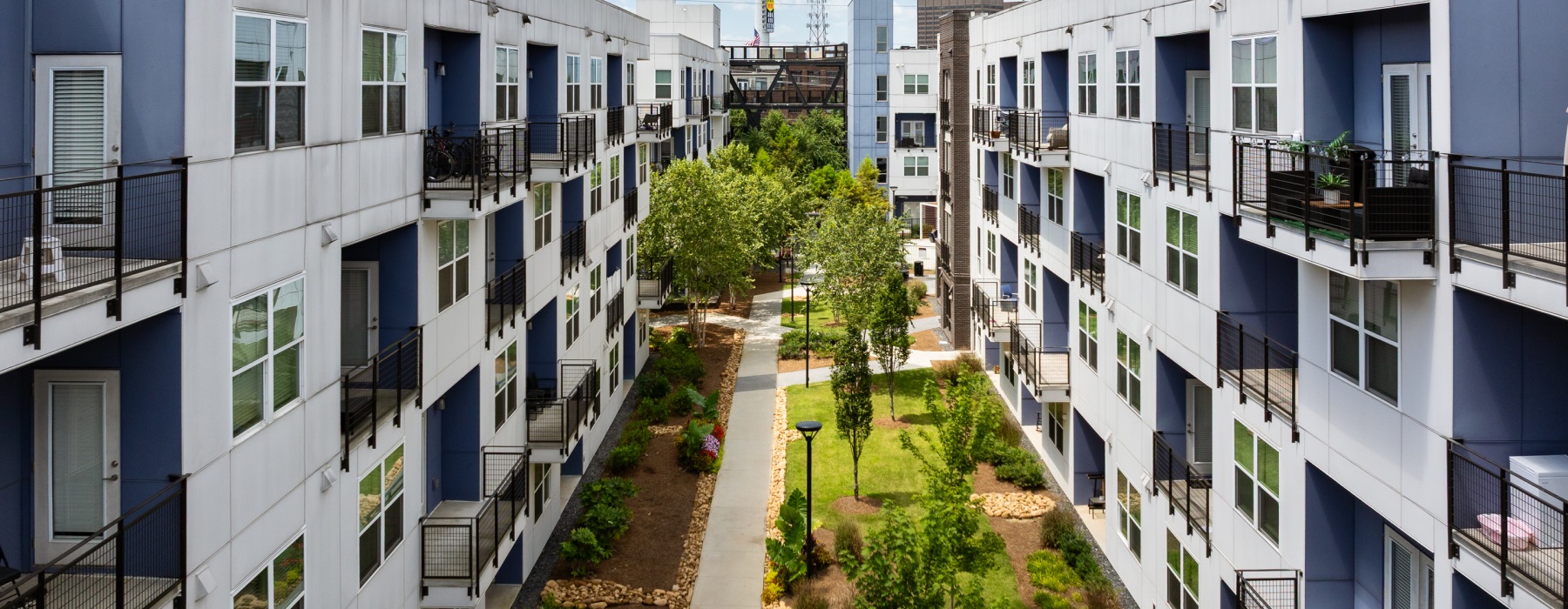 Courtyard at Marchon apartments in Atlanta, GA